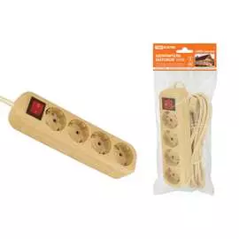 Бытовой удлинитель TDM У04В Эко SQ1303-2112