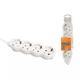 Бытовой удлинитель TDM ELECTRIC Люкс УЛ04 SQ1303-0284