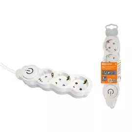 Бытовой удлинитель TDM ELECTRIC Люкс УЛ03В SQ1303-0132