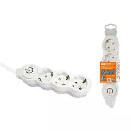 Бытовой удлинитель TDM ELECTRIC Люкс УЛ03В SQ1303-0130