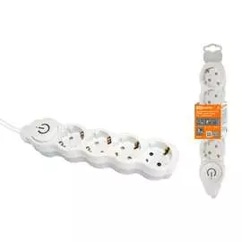 Бытовой удлинитель TDM ELECTRIC Люкс УЛ04В SQ1303-0134