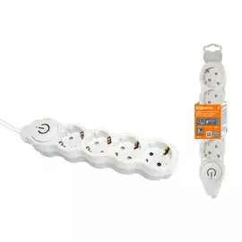 Бытовой удлинитель TDM ELECTRIC Люкс УЛ04В SQ1303-0133