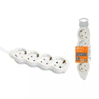 Бытовой удлинитель TDM ELECTRIC Люкс УЛ04 SQ1303-0236