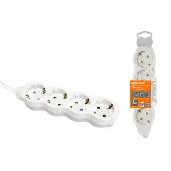 Бытовой удлинитель TDM ELECTRIC Люкс УЛ04 SQ1303-0237