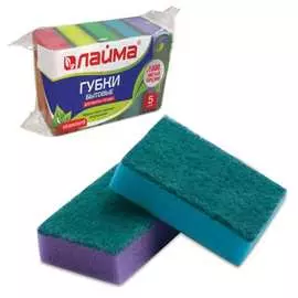 Бытовые губки для мытья посуды LAIMA 601555