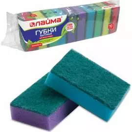 Бытовые губки для мытья посуды LAIMA 601551