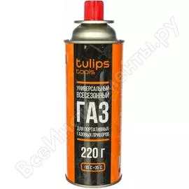 Цанговый баллон с газом Tulips Tools IG13-220