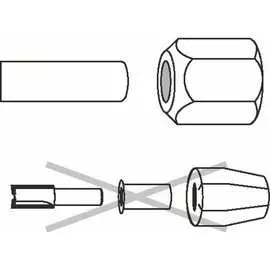 Цанговый патрон для GOF1200 Bosch