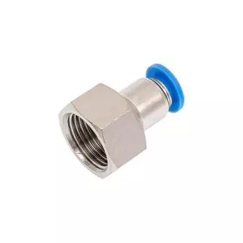 Цанговый прямой фитинг для трубки диаметром 6 мм SHPI PCF 06-R03