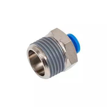 Цанговый прямой пневмофитинг HIMPT PC 6-04 00-00008607