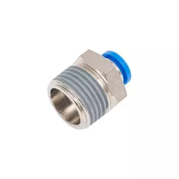 Цанговый прямой пневмофитинг HIMPT PC 8-04 00-00008609