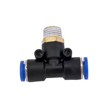 Цанговый Т-образный фитинг Pegas pneumatic 5502