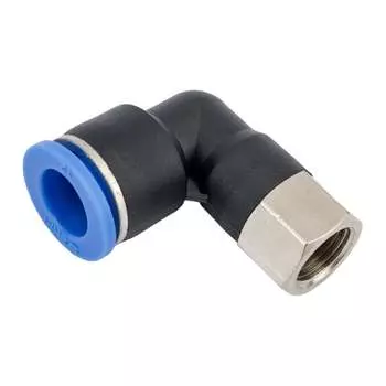 Цанговый угловой фитинг для трубки диаметром 12 мм SHPI PLF 12-R02