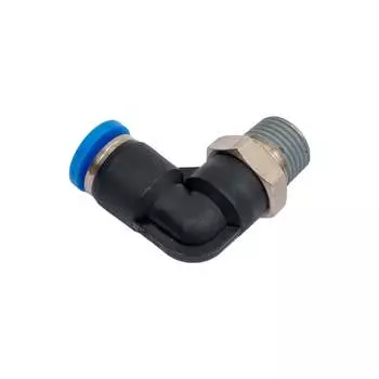 Цанговый угловой фитинг для трубки диаметром 4 мм SHPI PL 04-R01