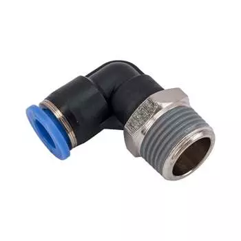 Цанговый угловой фитинг для трубки диаметром 8 мм SHPI PL 08-R03