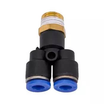 Цанговый Y-образный фитинг Pegas pneumatic 5703