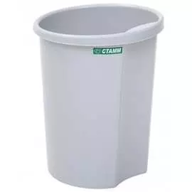 Цельная корзина для бумаг Стамм КР12