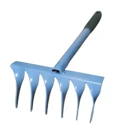 Цельнометаллические витые шестизубые грабли СИМАЛЕНД 3282967