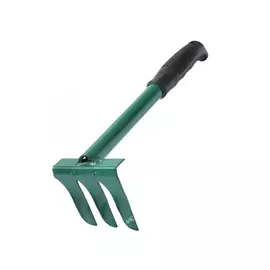 Цельнометаллические витые трехзубые грабли СИМАЛЕНД