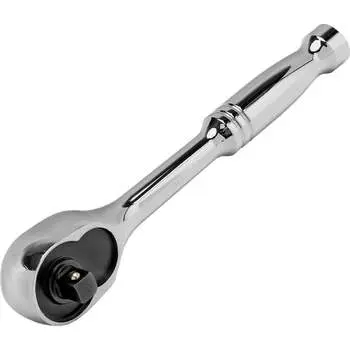 Цельнометаллический ключ-трещотка GROSS 14050