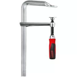 Цельностальная струбцина bessey с поворотной рукояткой, 5 кн, 600 x 120 мм be-gz60-12kg