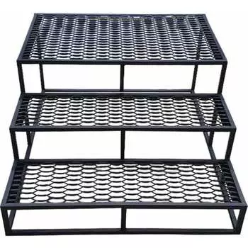 Цельносварное крыльцо УЛИЧНЫЕ ЛЕСТНИЦЫ