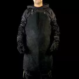 Цельный спилковый фартук КСМ рфсц-01