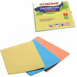 Целлюлозные салфетки LAIMA 601558