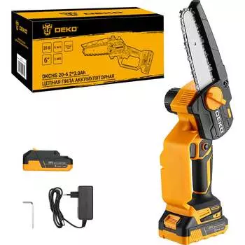Цепная аккумуляторная пила DEKO DKCHS 063-4481-1