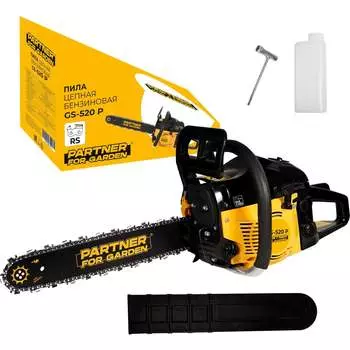 Цепная бензиновая бензопила PARTNER FOR GARDEN