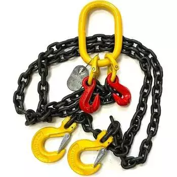 Цепной строп ООО ПКФ Сварком 2СЦ-7.5/6000 с укор.крюками под гак 25 т ср15329