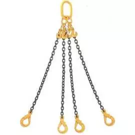 Цепной строп Сталь-91 4СЦ - 11,2/5000 звено ОВ увеличенное, укоротители, крюки самозак. 4687202314584
