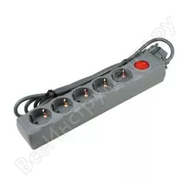 Сетевой фильтр Uniel S-GSU5-5 GREY Universal UL-00001749