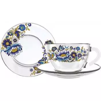 Чайная пара ДЕКОСТЕК Корнелия арт.337-Д СП2501