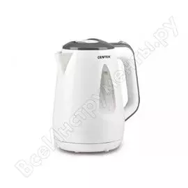 Чайник centek 1.8 л, 2200 вт ct-0048 white