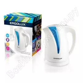 Чайник ergolux elx-kp03-c35 бело-голубой 13115