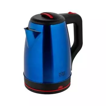 Чайник Homestar hs-1003 1.8 л, стальной, синий 107002