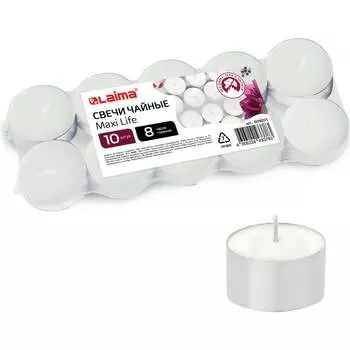 Чайные свечи LAIMA Maxi Life 609201