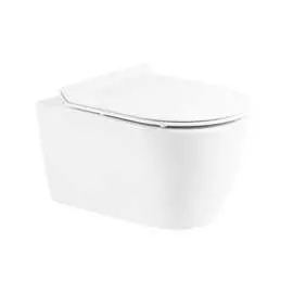 Чаша подвесного безободкового унитаза BelBagno