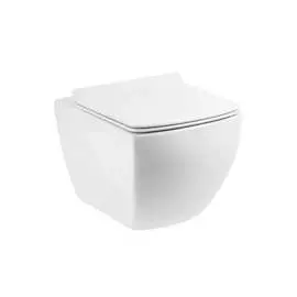 Чаша подвесного безободкового унитаза BelBagno