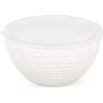 Чаша ЗПИ "Альтернатива" Оазис 2,5л с крышкой белый М8415