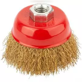 Чашечная кордщетка для УШМ Профессионал 9638