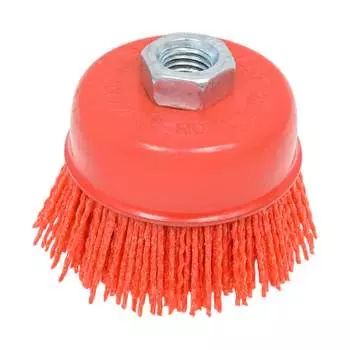 Чашечная нейлоновая щетка для ушм HEADROCK 401-055-075