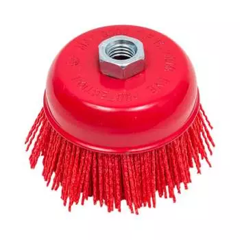 Чашечная нейлоновая щетка для ушм HEADROCK 401-055-100