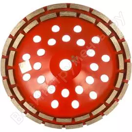 Сегментная двухрядная алмазная чашка TRIO-DIAMOND TCW257