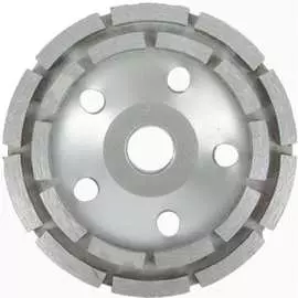 Чашка алмазная шлифовальная двухрядная (125 мм, 22 мм) авантэ а125ч