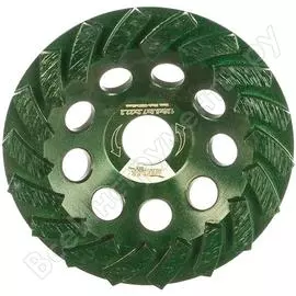 Чашка алмазная шлифовальная турбо по бетону и граниту (125х22.2 мм) messer diy 06.125.002