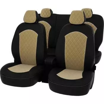 Чехлы Hyundai Solaris II Kia Rio IV 2017 седан Comfort Prestige PSV 136417