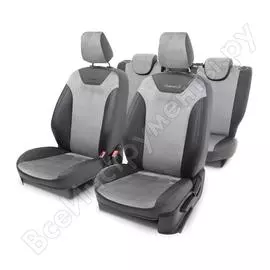 Чехлы на сиденья autoprofi ford focus-3 foc-3ht10+40-60 a bk/d.gy
