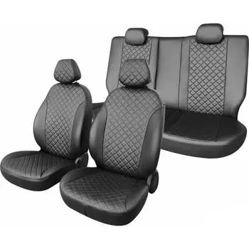 Чехлы на сиденья Honda Shuttle, 2015-2022 DEFLY Hon12-5-2K